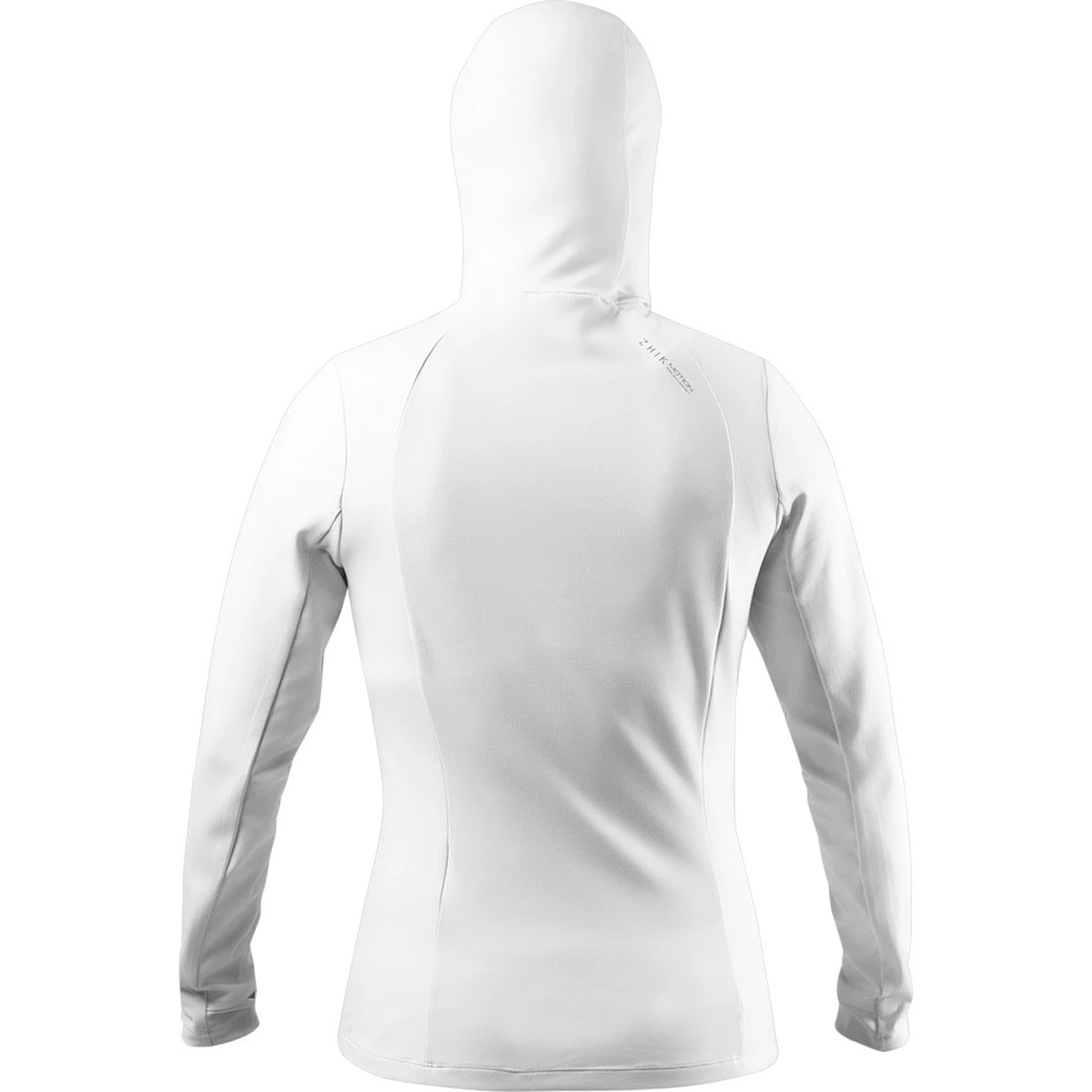 Zhik Dames ZhikMotion Lange Mouw UPF50+ Hooded Top ATP-0100-W-PLT - Platinum